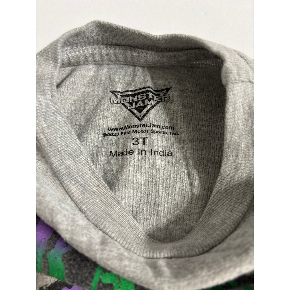 Monster Jam Tshirt Bundle (Sz. 3T) - Picture 9 of 10